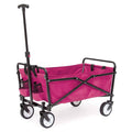 Folding Utility Wagon Cart with Pockets M140200