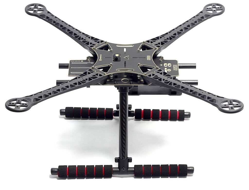 Quadcopter Fuselage Frame Kit with Carbon Fiber Landing Gear V5726