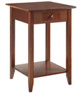 American Heritage End Table with Drawer & Shelf E5506