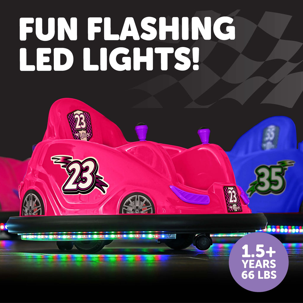 6V Pink Bumper Car Ride On N976354