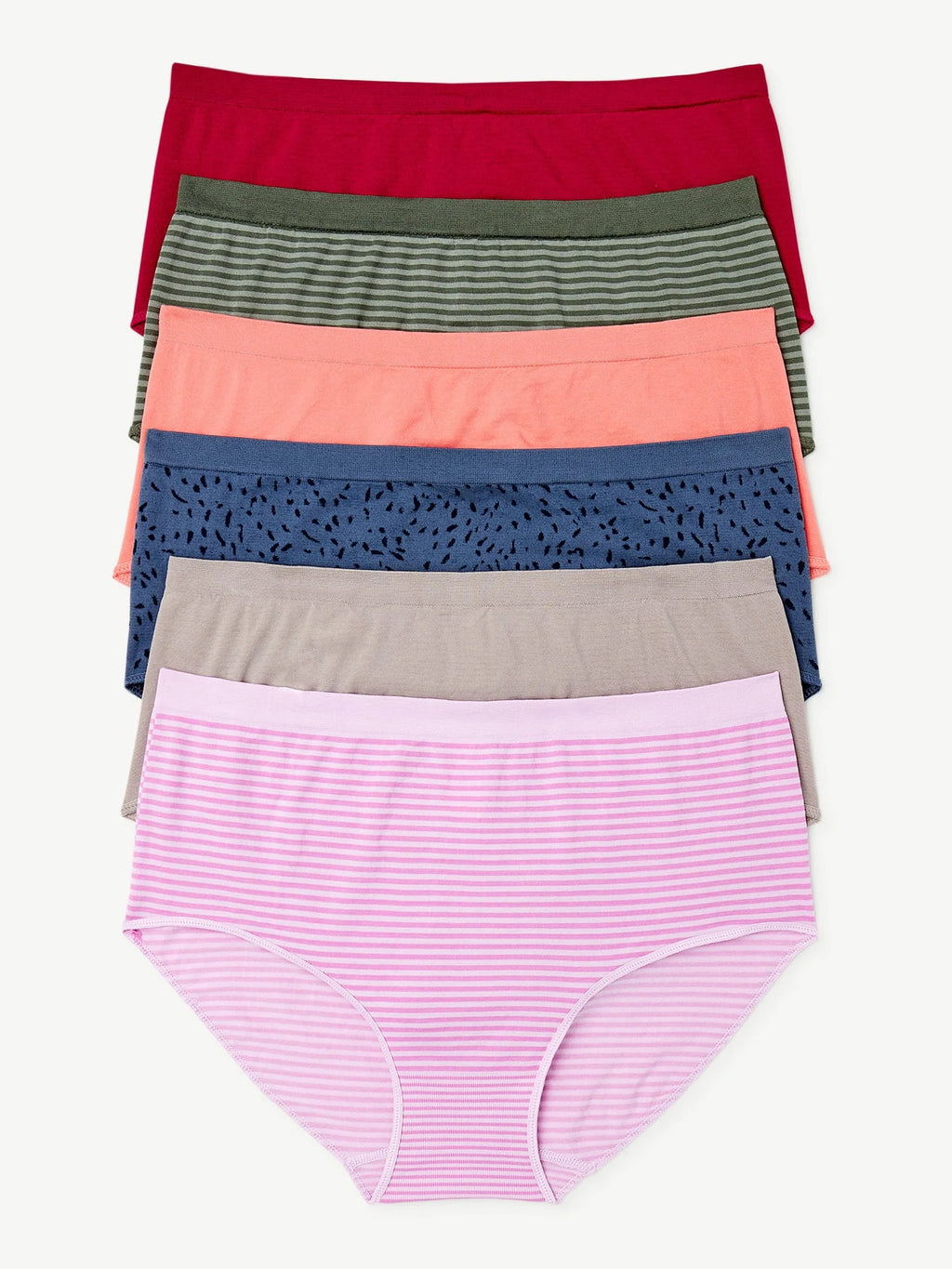 Seamless Brief Panties 6-Pack V652119