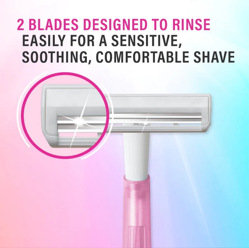 Disposable Razors 2-Blade 18 Pack T268