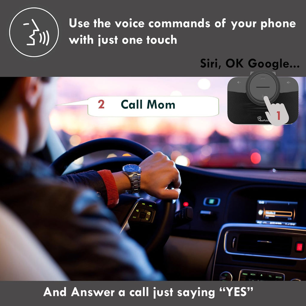 Hands Free Bluetooth Car Speakerphone N253995