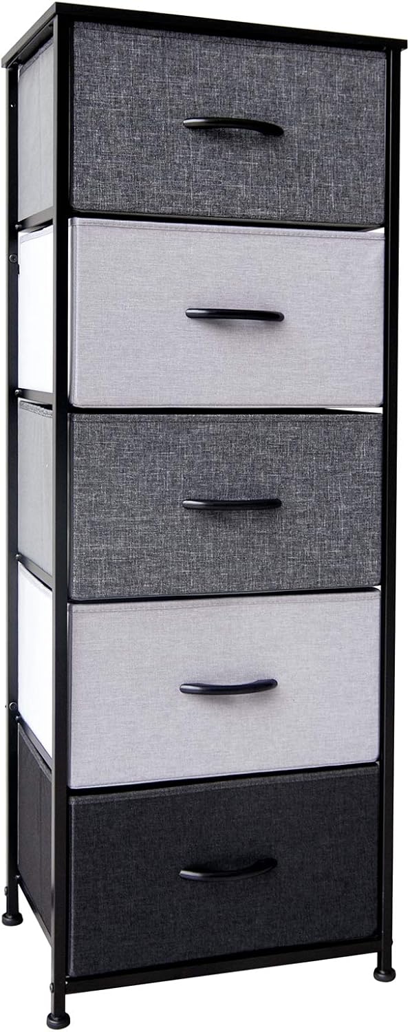 Tall 5 Drawer Dresser Storage Tower O590241