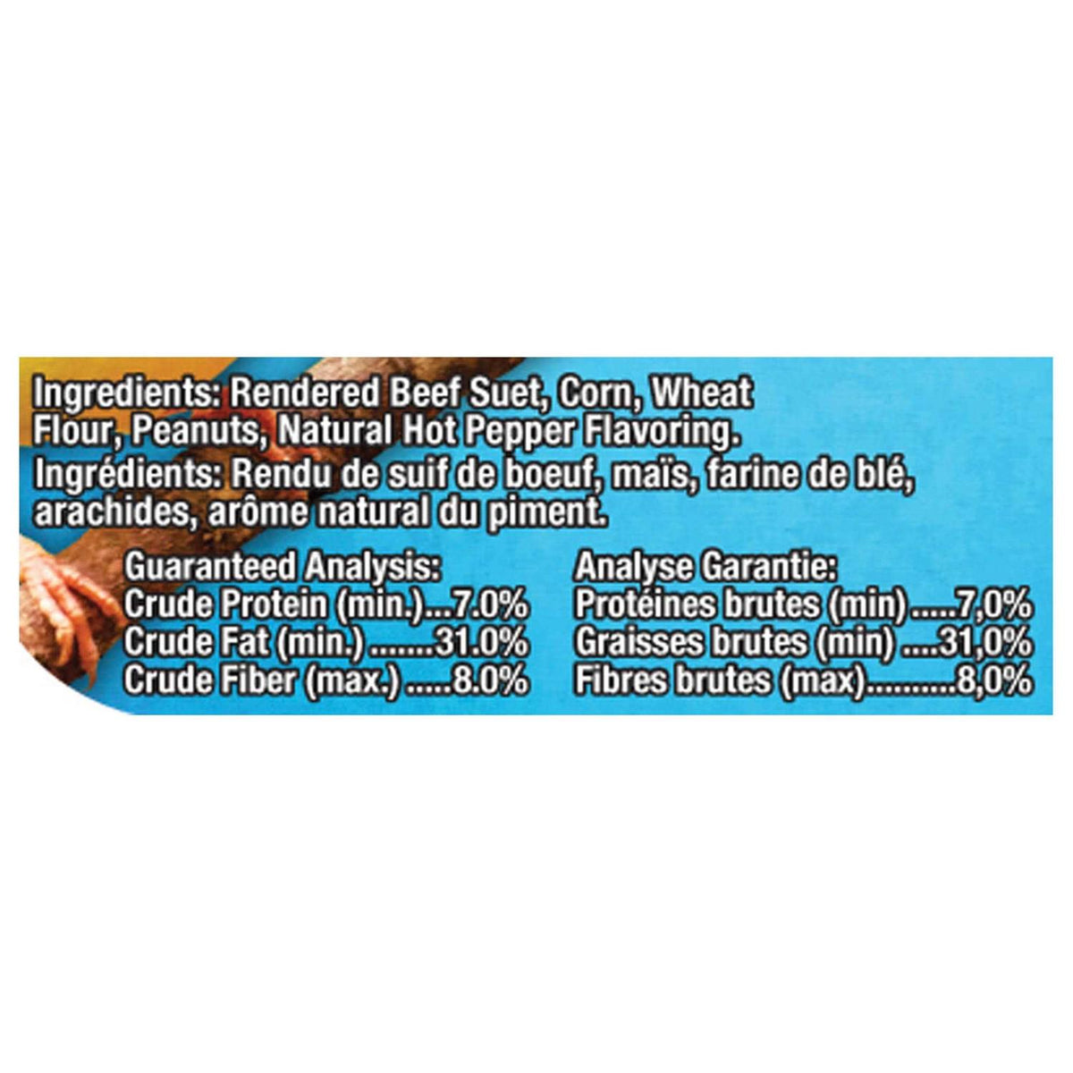 Spicy Pepper Suet Bird Food C633