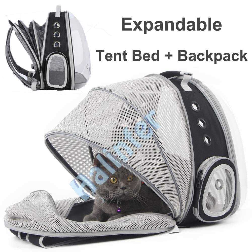 Expandable Cat Backpack Carrier with Bubble Window G266284