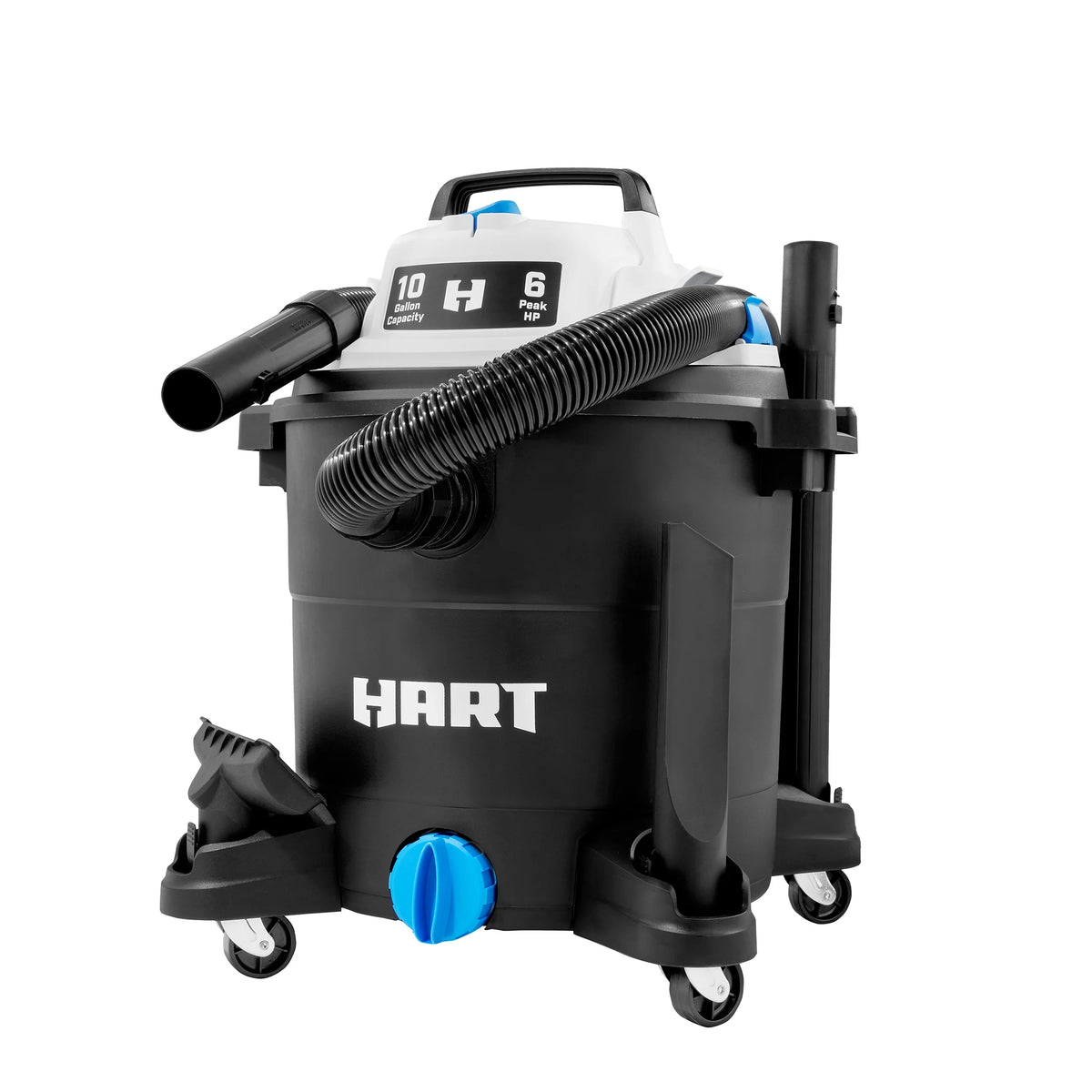 10 Gallon 6 Peak HP Poly Wet/Dry Vacuum J642638