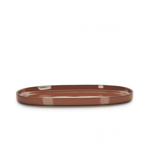 Large Oval Service Plate 7 Colors I947