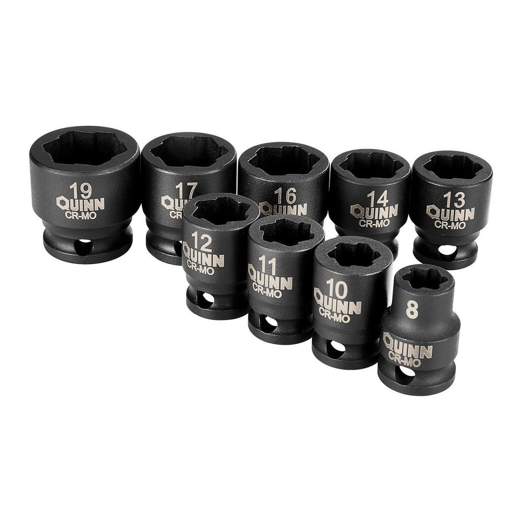 3/8 in. Drive Metric Bolt Extractor Socket Set, 9-Piece S53586