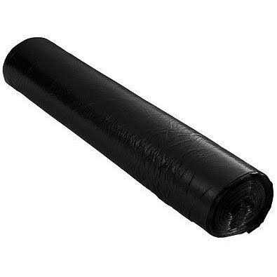 100 Gallon Black 2 Mil Heavy Duty Garbage Bags J42625