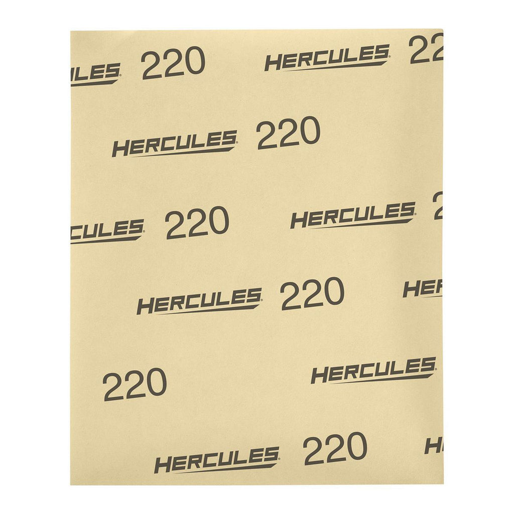 9 in. x 11 in. Ceramic Alumina Dry Sanding Sheet Assortment, 5-Piece E7650