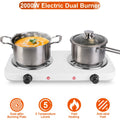2000W Electric Double Burner U42326