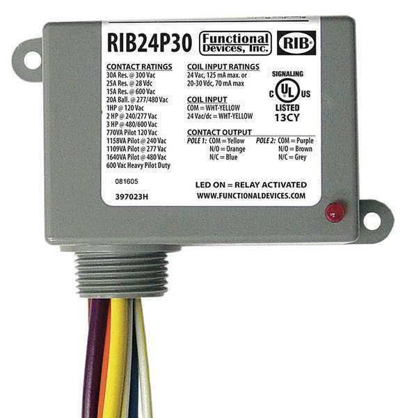 Enclosed Pre-Wired Relay Z369667