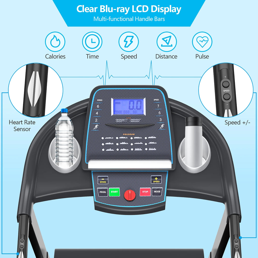 2.25HP Folding Electric Treadmill K5830