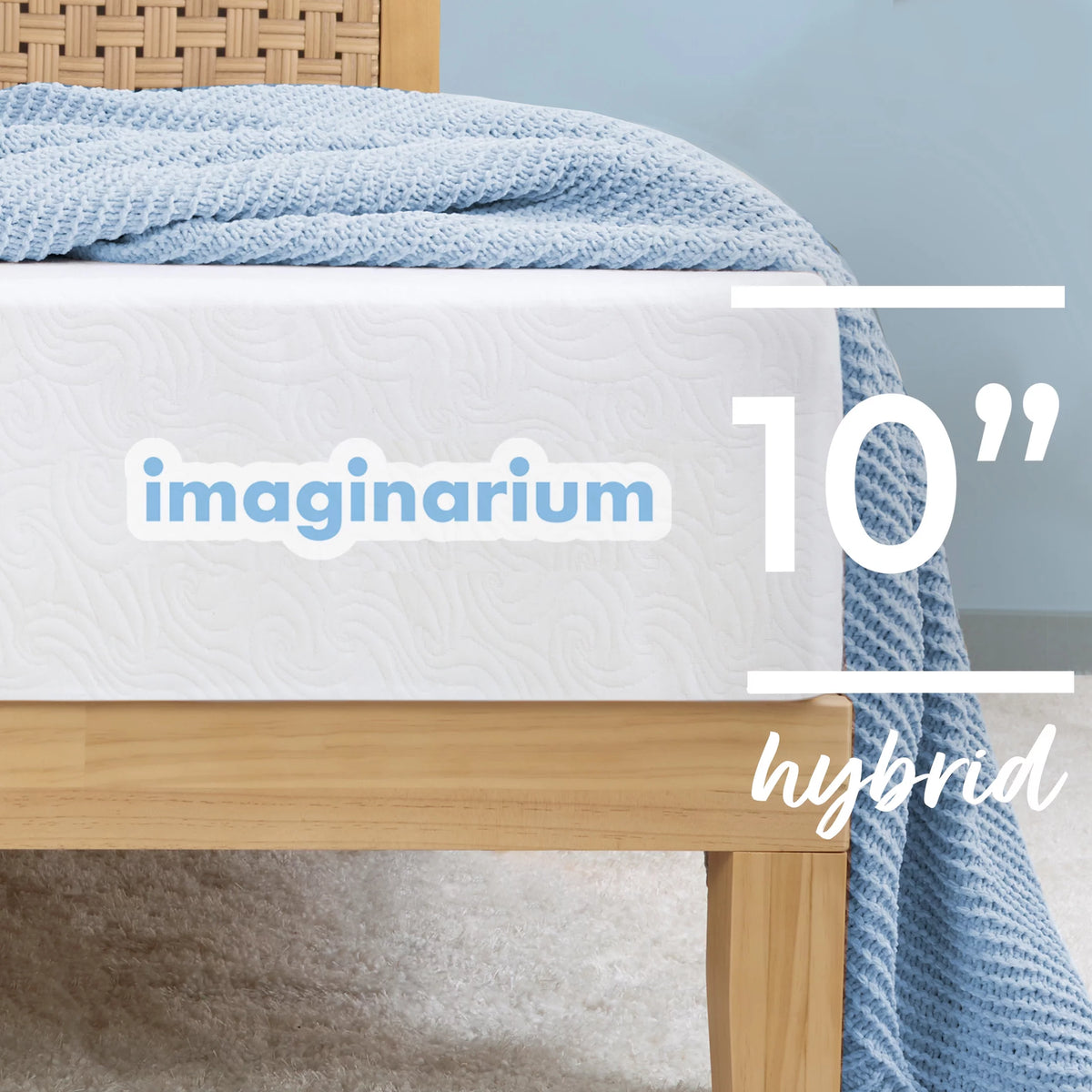King Memory Foam and Coils Mattress with Antimicrobial Treated Cover R3730