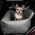 Memory Foam Dog Car Bed Gray T502