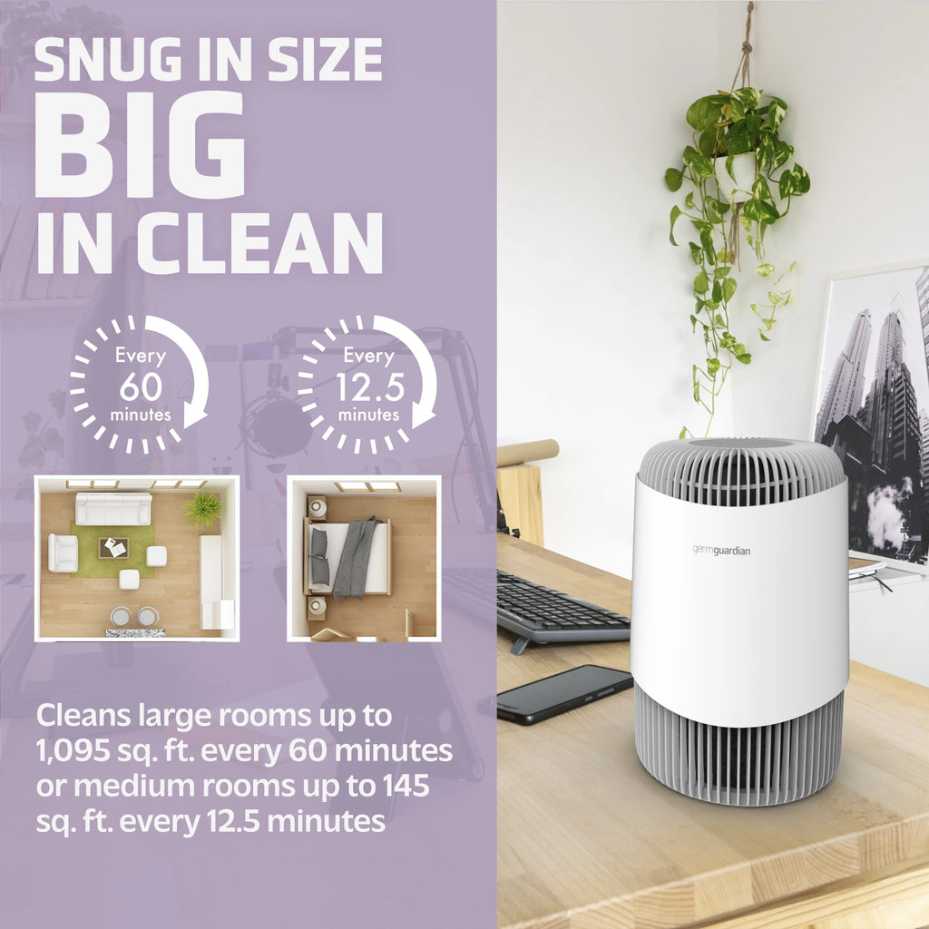 Air Purifier with HEPA Filter, UV-C, 1095 Sq. ft. L42632