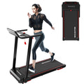 Foldable Electric Treadmill with LCD Monitor I77753