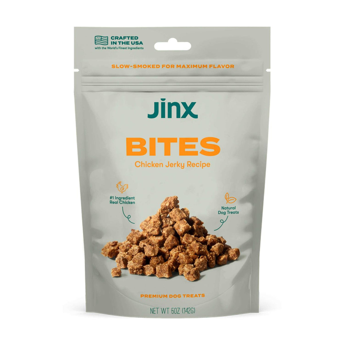 All Natural Chicken Flavor Jerky Bites for Dogs P835