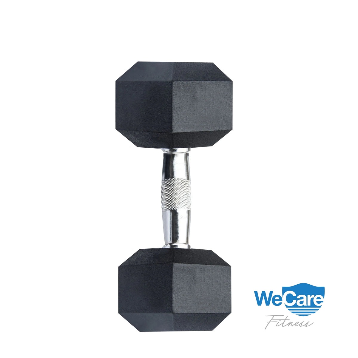 20lb Rubber Chrome Dumbbells Pair I313