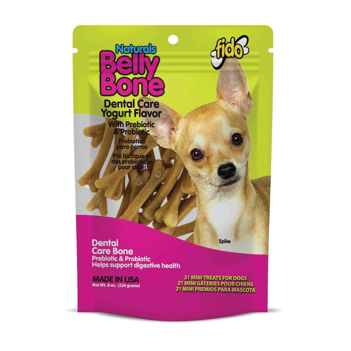Belly Bones Treats 8oz Bag Q721