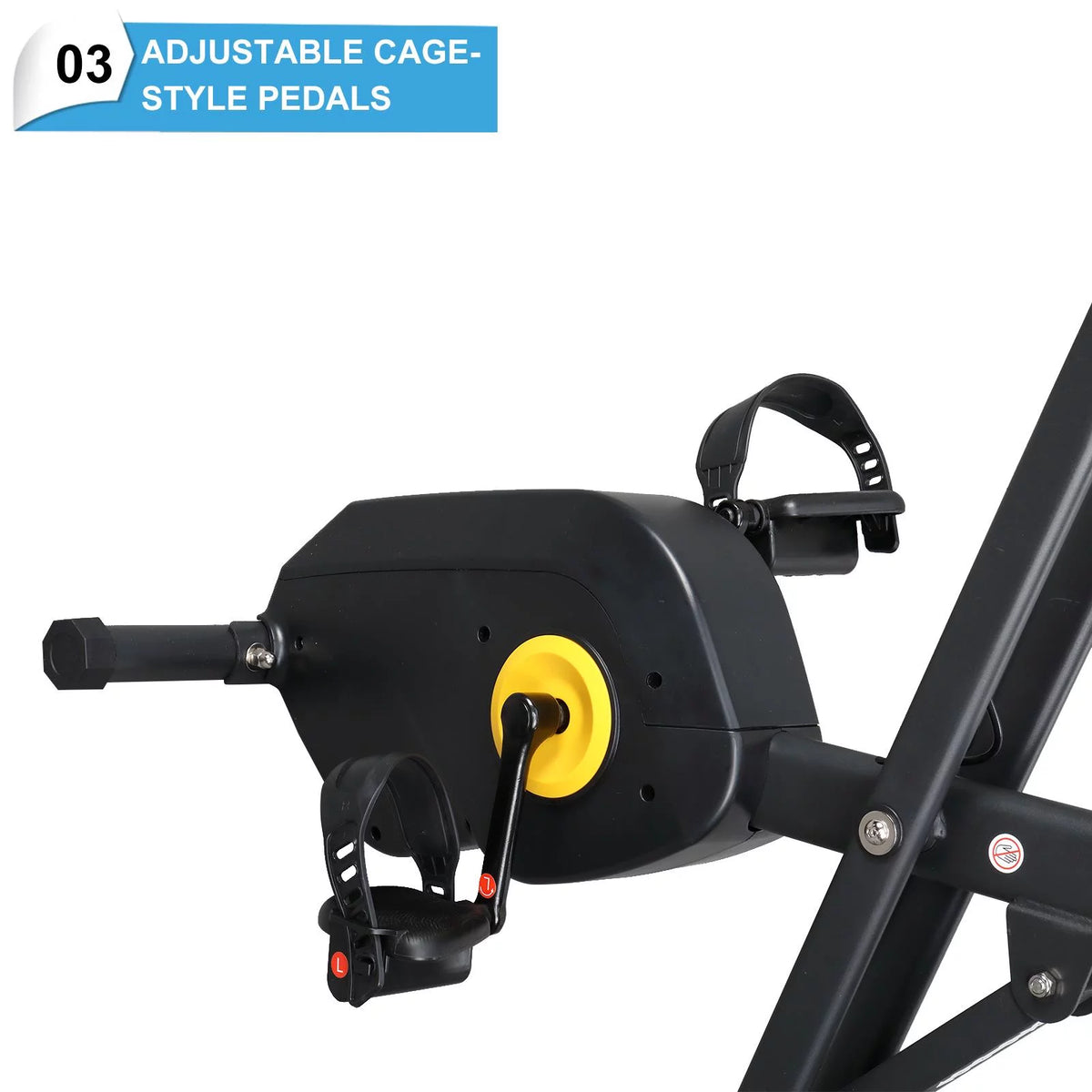 Folding Magnetic Stationary Exercise Bike Z261