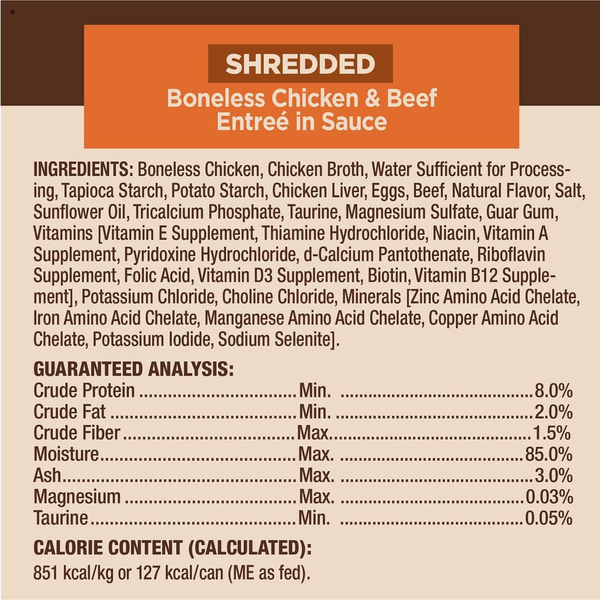 Canned Cat Food Variety Pack N6054