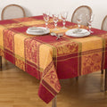 Jacquard Plaid Tablecloth 72 x 90 V375