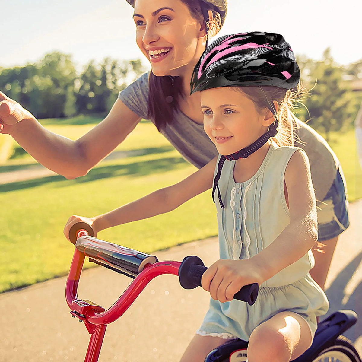 Lightweight Bike Helmet with Reinforcing Skeleton Z661445