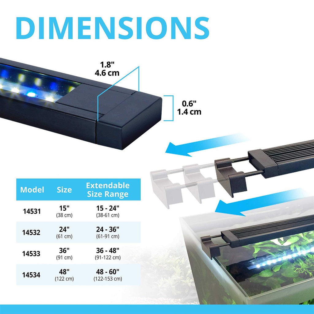 Bluetooth LED Aquarium Light X214395