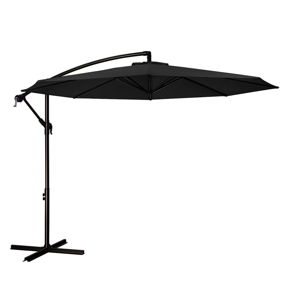 10' Outdoor Hanging Offset Cantilever Umbrella O8522