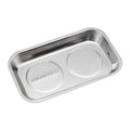 9-1/2 in. x 5-1/2 in. Magnetic Stainless Steel Parts Tray H858450