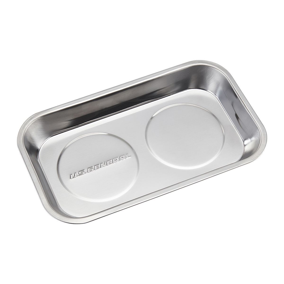 9-1/2 in. x 5-1/2 in. Magnetic Stainless Steel Parts Tray H858450