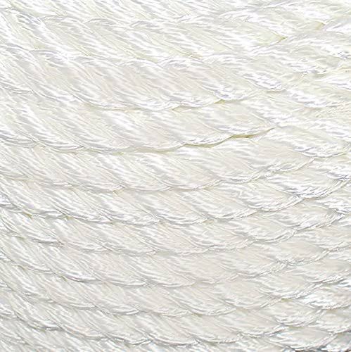 Twisted Nylon Anchor Rope with Thimble 3 Strand Braid 3/8 x 150ft B709