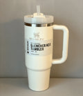 40 oz Stainless Steel Vacuum Insulated Tumbler with Lid and Straw O531