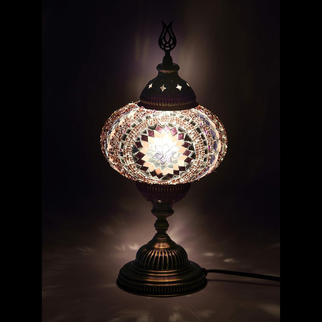 Handmade Turkish Mosaic 7 Globes Wall Light P74448