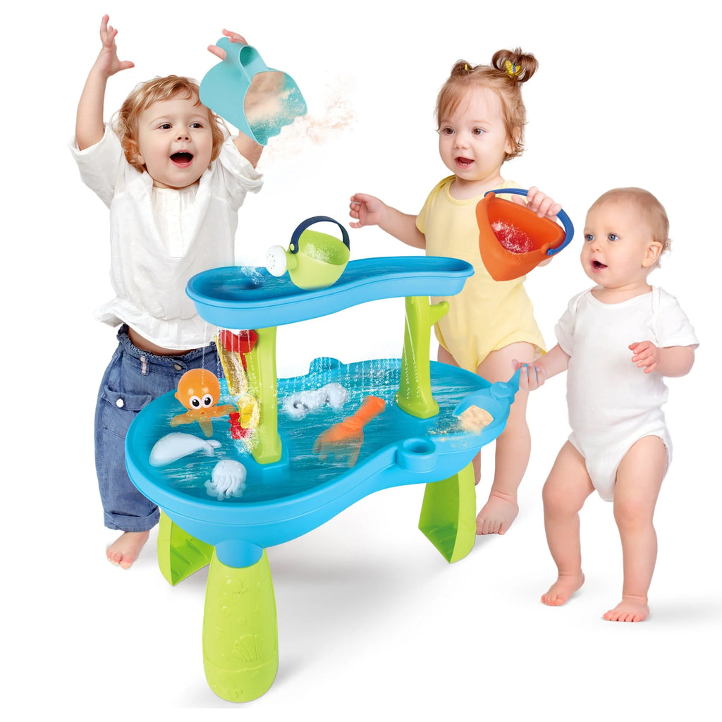 Sand and Water Table with 19PCS Accessory Set V761