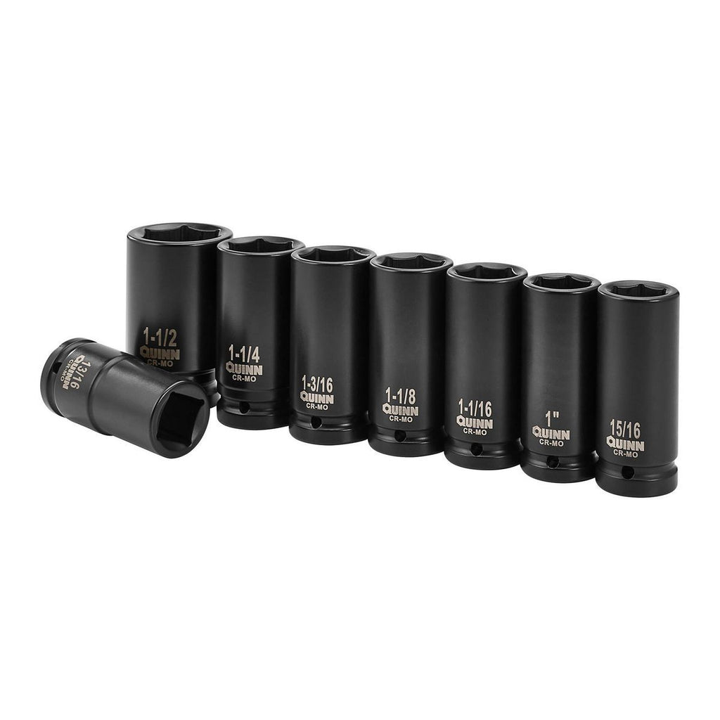 3/4 in. Drive SAE Deep Impact Socket Set, 8-Piece X1270