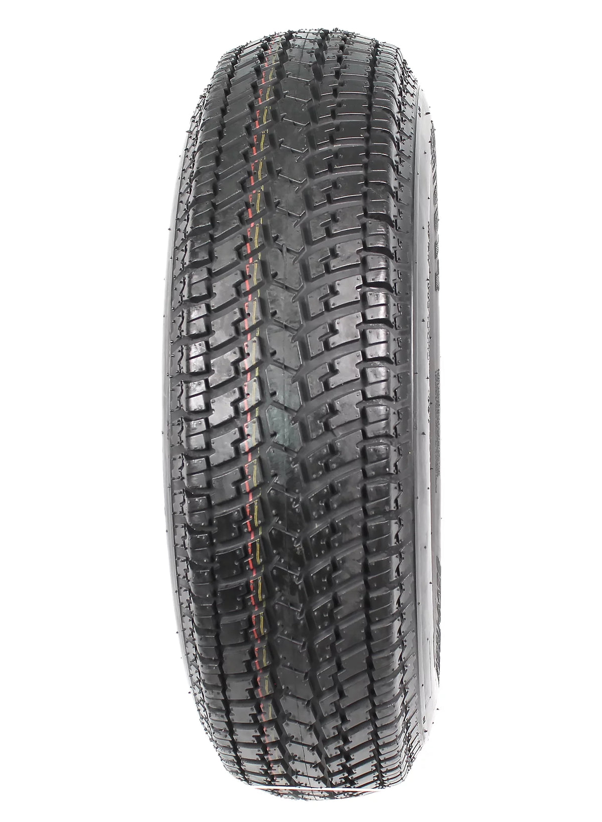 2-Pk Trailer Tire On Rim ST205/75D14 LRC 5 Hole White Spoke Wheel I85104
