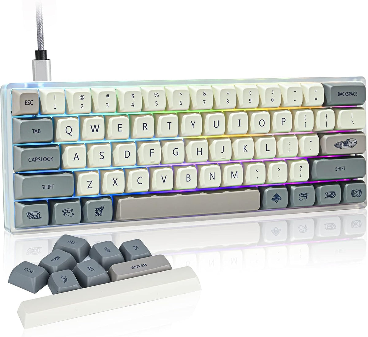 60% Hot Swappable RGB Mechanical Keyboard S528