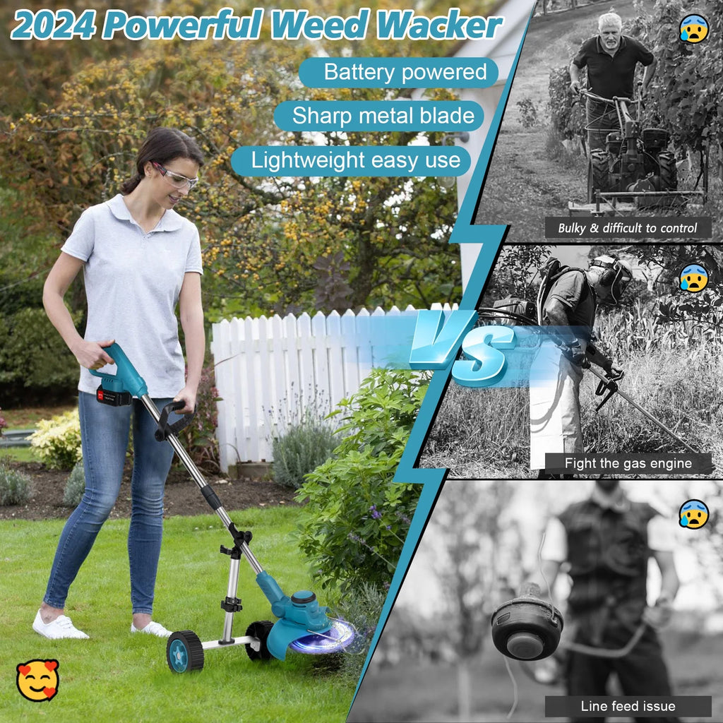 Cordless Electric String Trimmer Edger Z719