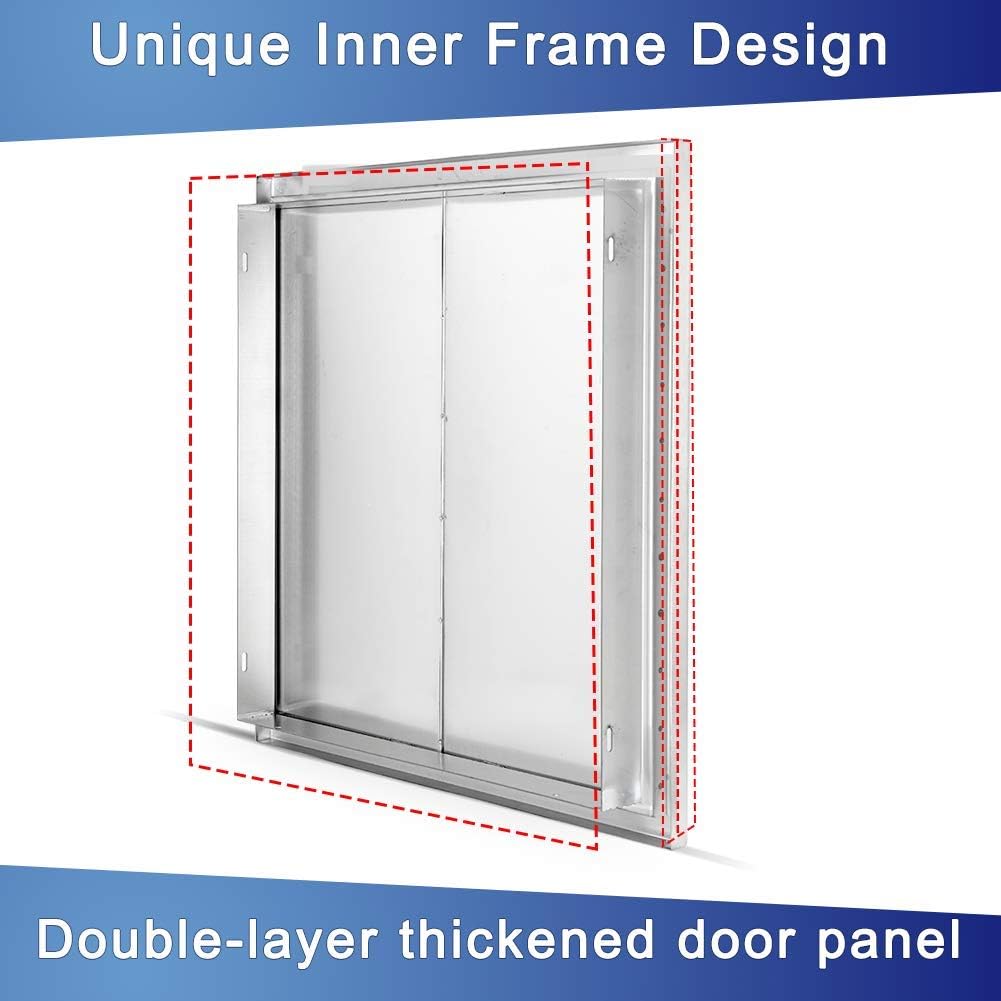 18 W x 21 H Stainless Steel Single Access Door Y140744