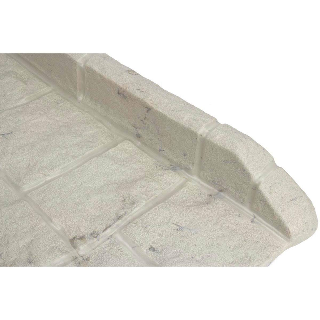 Light Taupe Rain Gutter Downspout Splash Block 6 Pack B70798