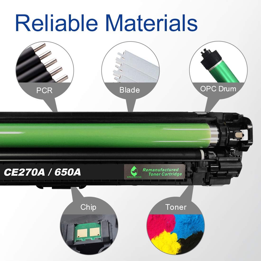 Remanufactured Black Toner Cartridge O74755