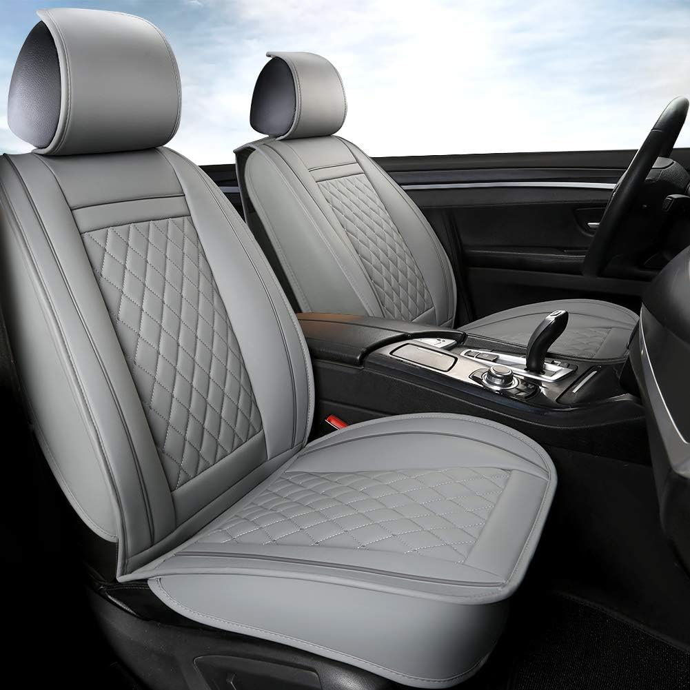 Gray Rear Bench Car Seat Cover O227750