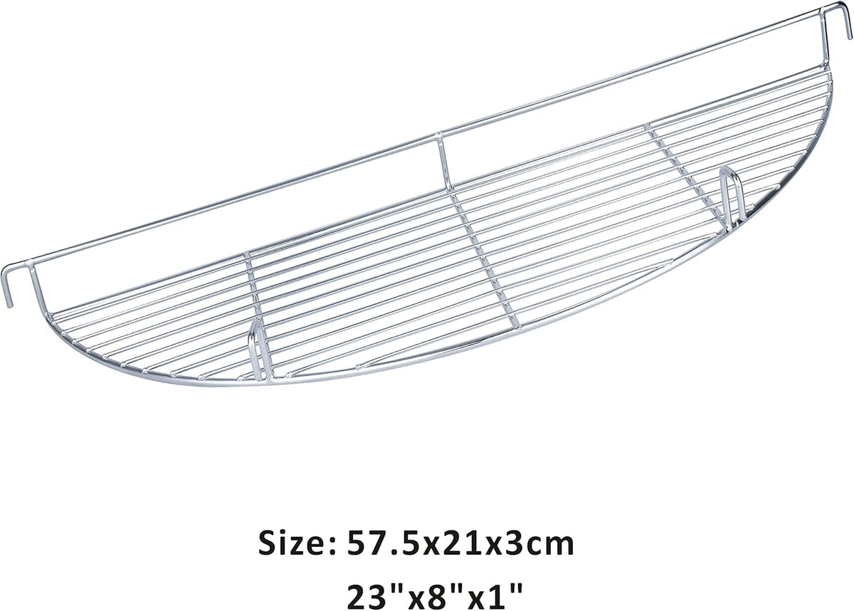Heavy Duty Stainless Steel Concave Comal Set U5415
