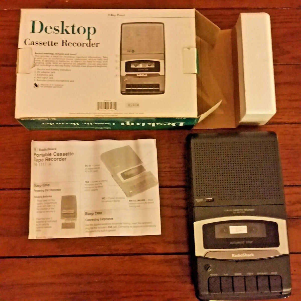 Portable Cassette Recorder M98473