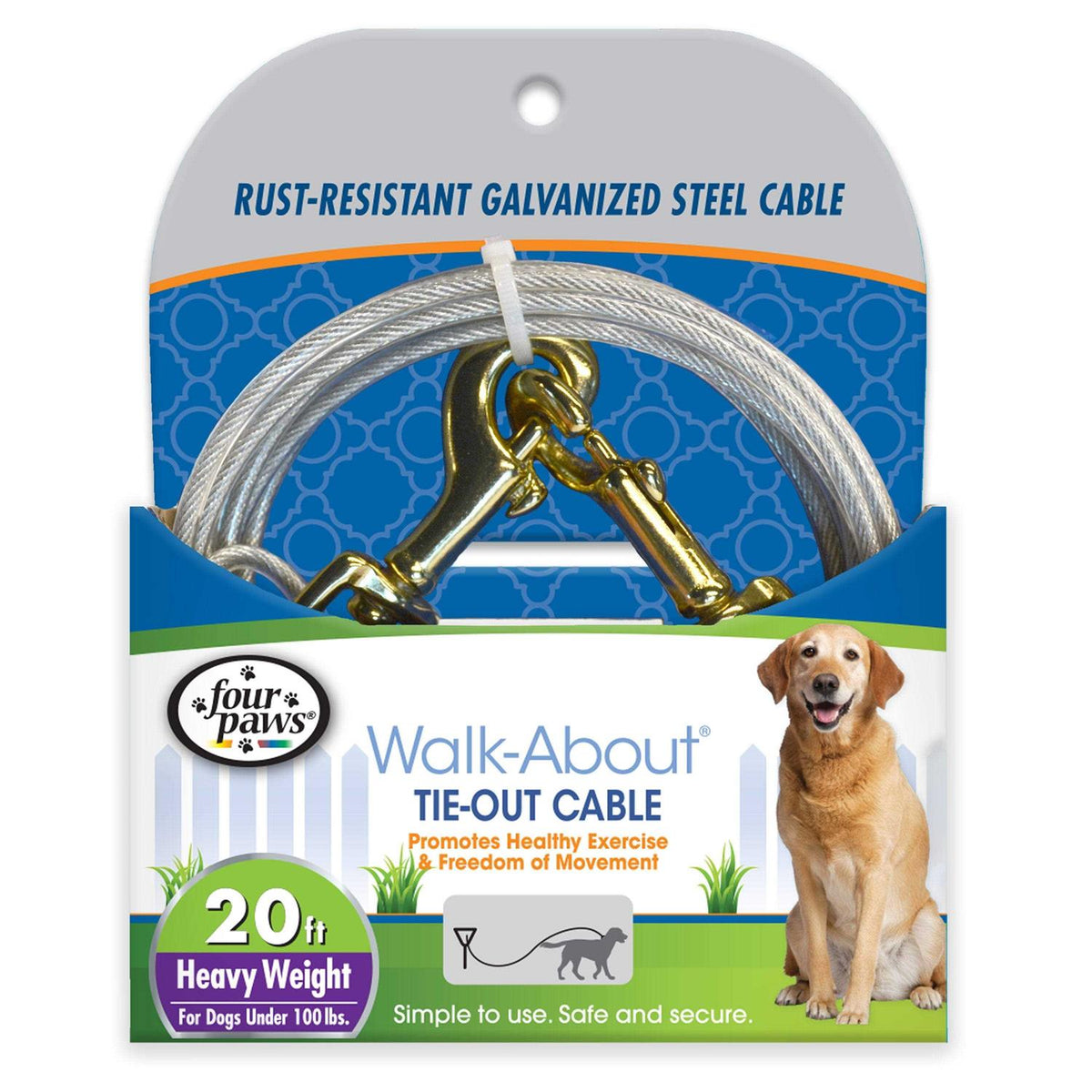 Heavy Weight Tie Out Cable Q185