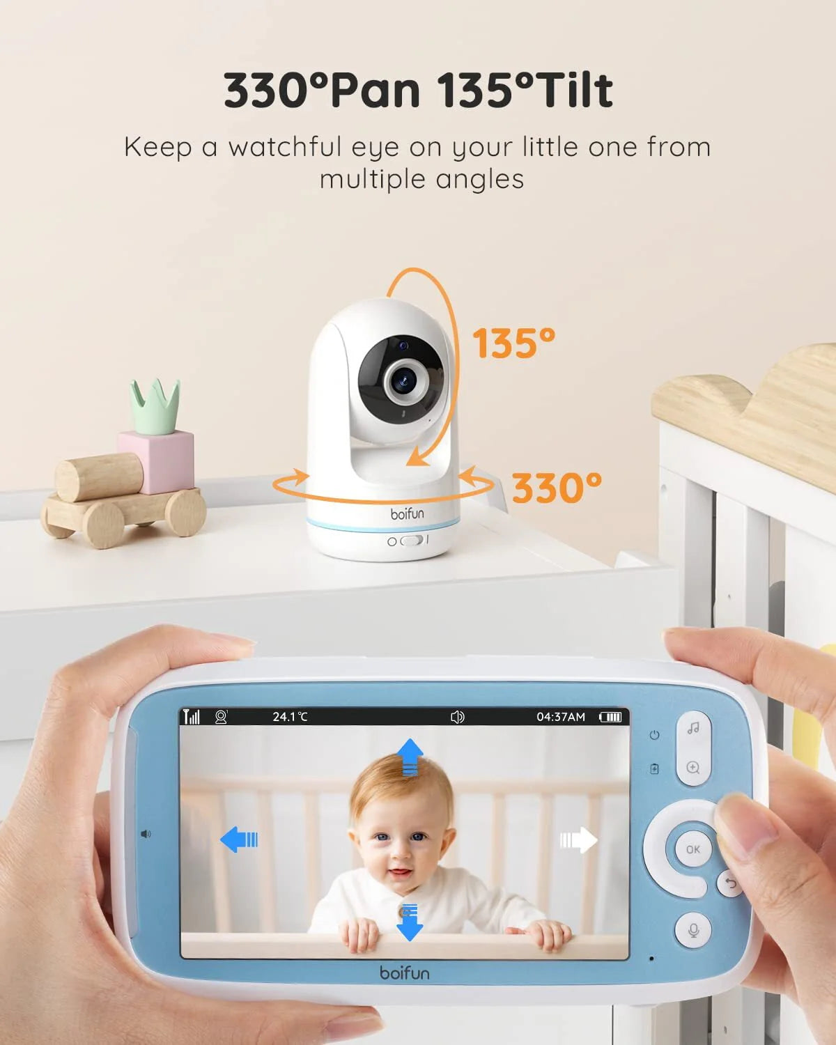 Baby Monitor with Camera and Audio L78911