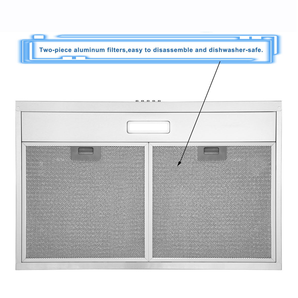 30-inch Stainless Steel Under Cabinet Range Hood W1786
